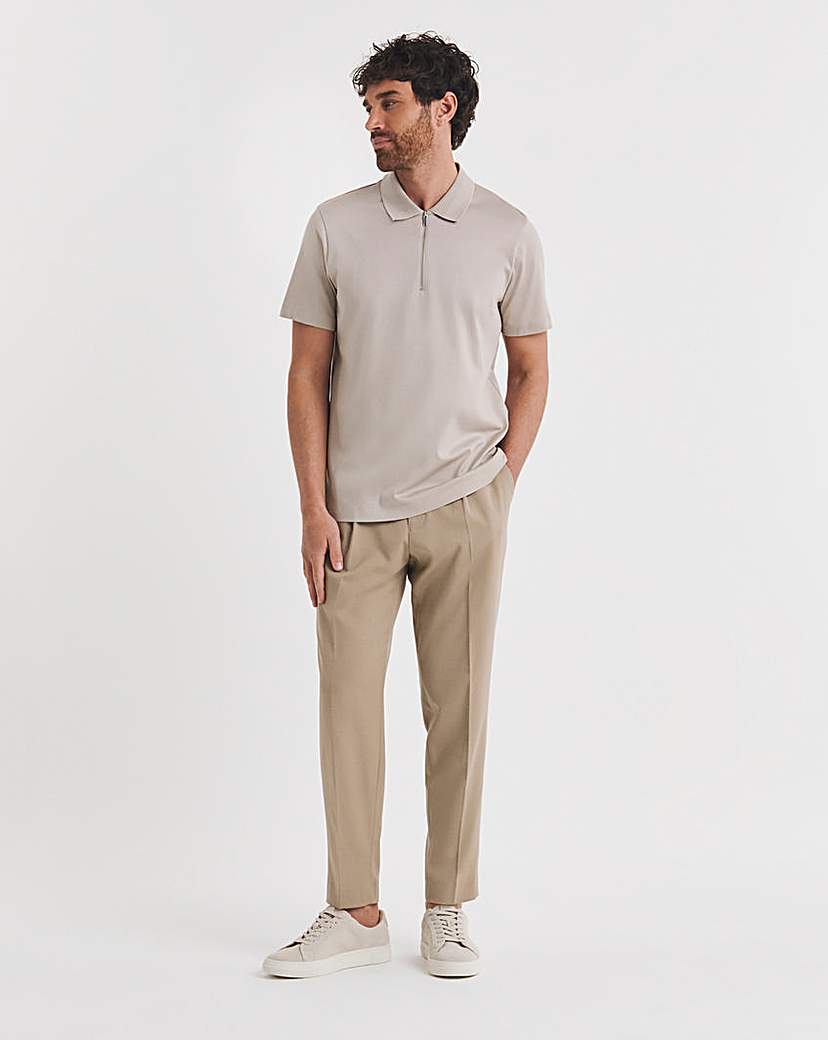 Folio Premium 100% Supima Zip Polo