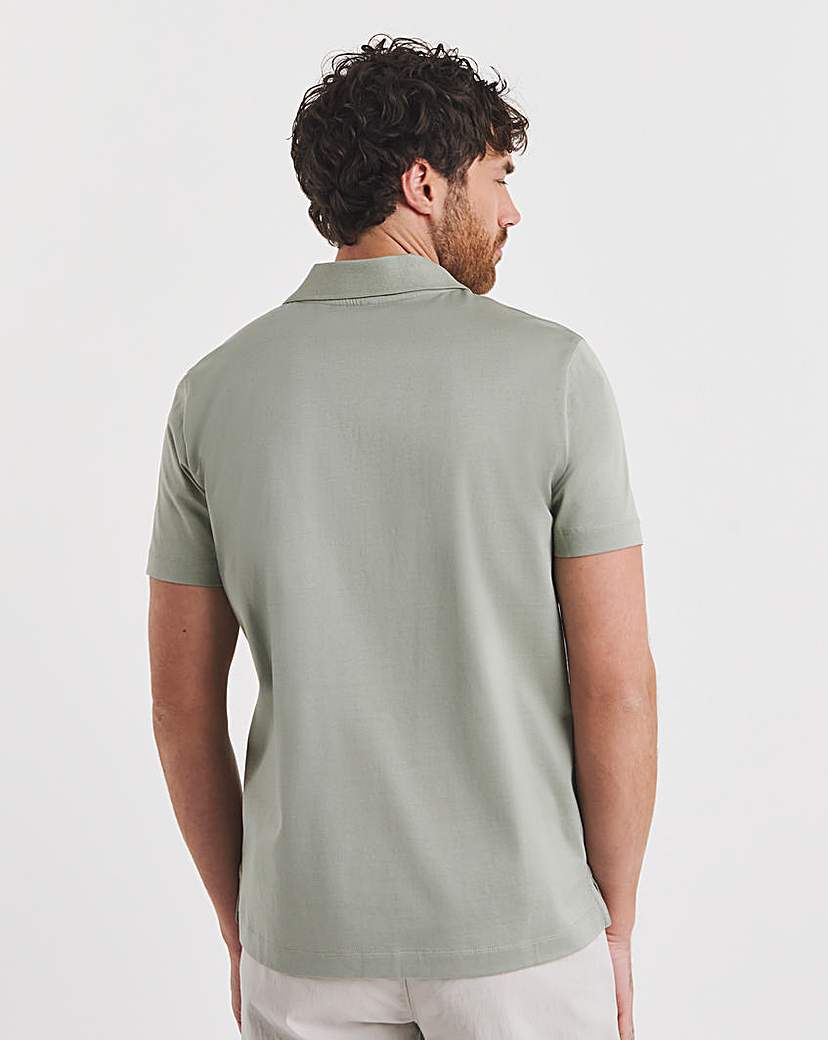 Folio Premium Supima Trophy Neck Polo
