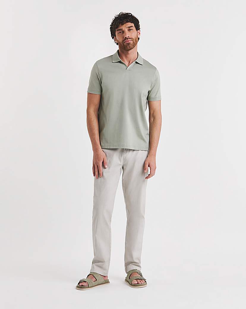 Folio Premium Supima Trophy Neck Polo