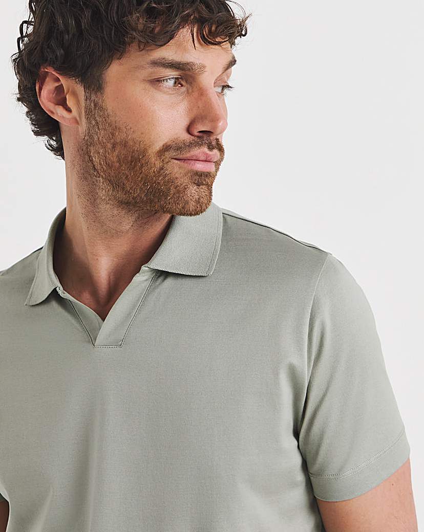 Folio Premium Supima Trophy Neck Polo