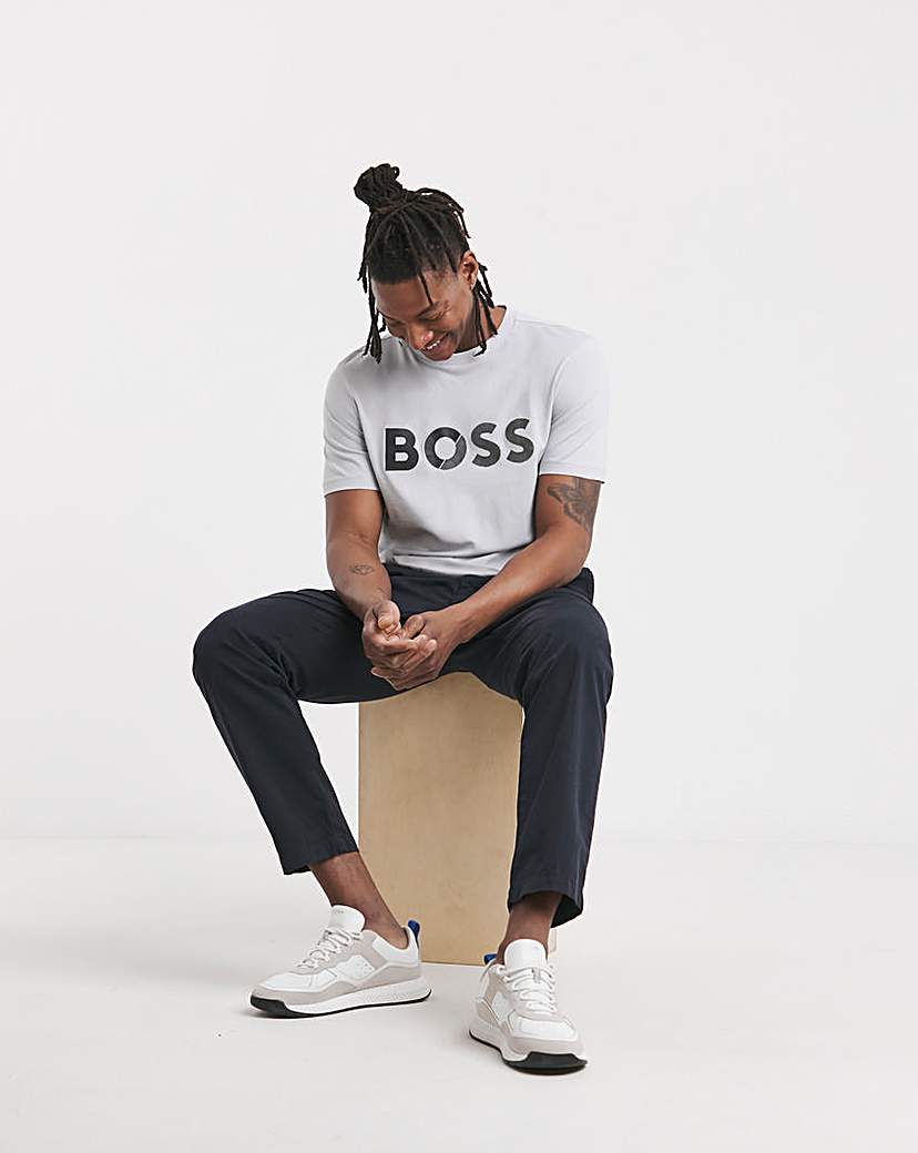 BOSS Short Sleeve Tape Logo T-Shirt