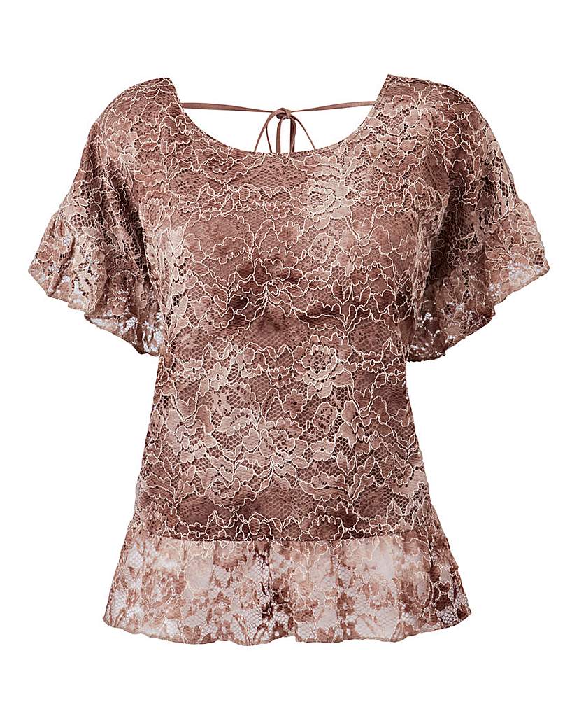 Image of By Cream Lace Blouse