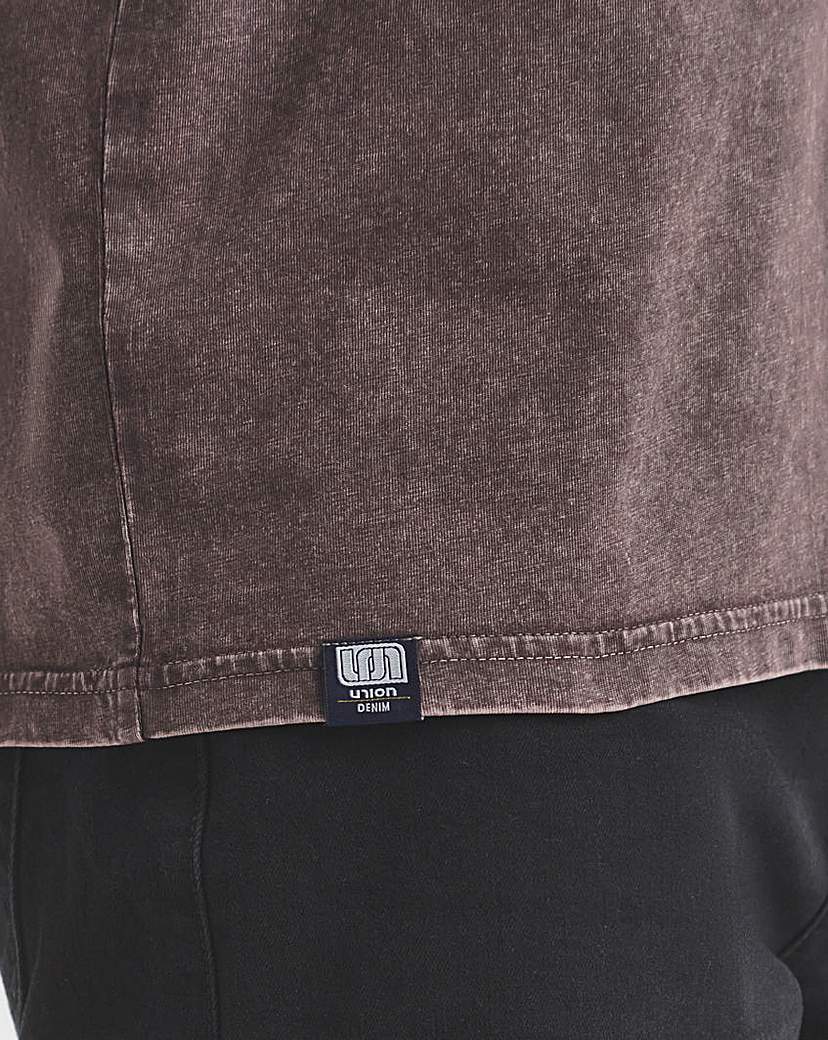 Union Garment Dyed Relaxed Fit T-Shirt