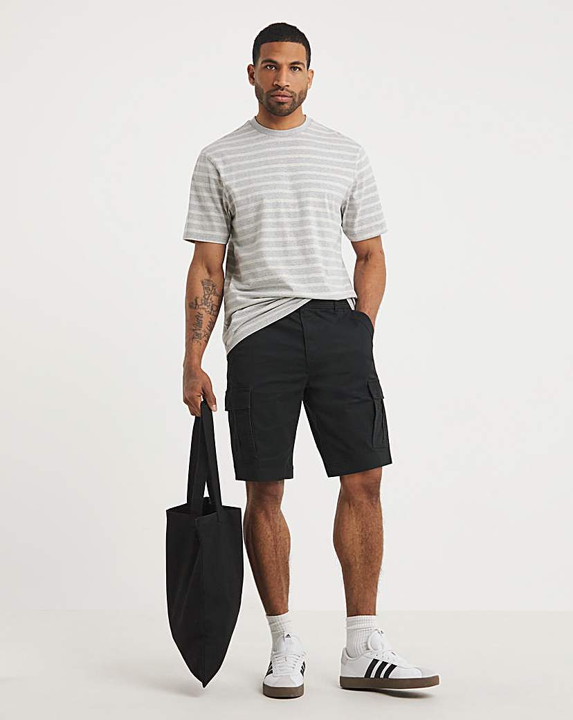 Cotton Stretch Cargo Short