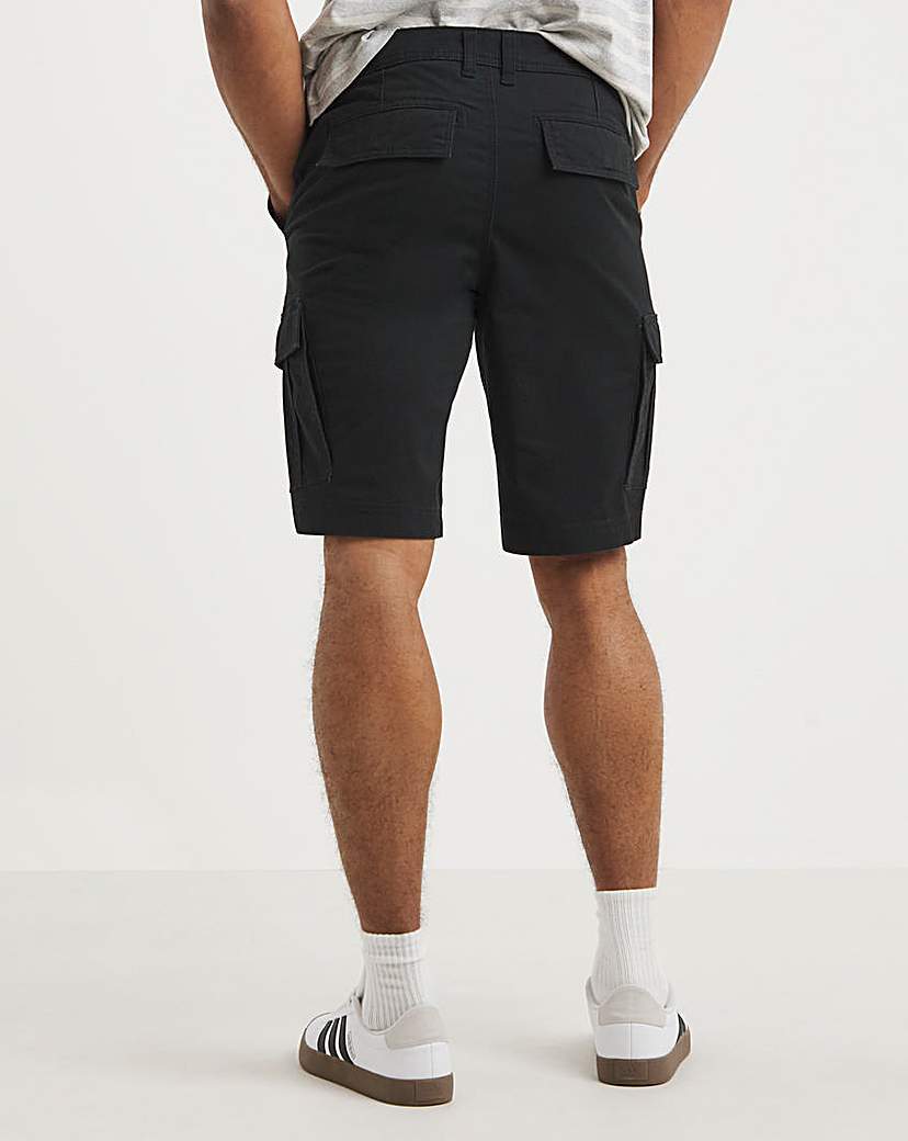 Cotton Stretch Cargo Short