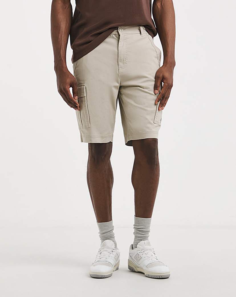 New In - Twill Cargo Short