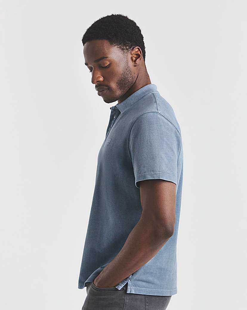 Union Garment Dyed Pique Polo