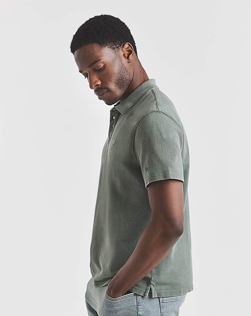 Union Garment Dyed Pique Polo