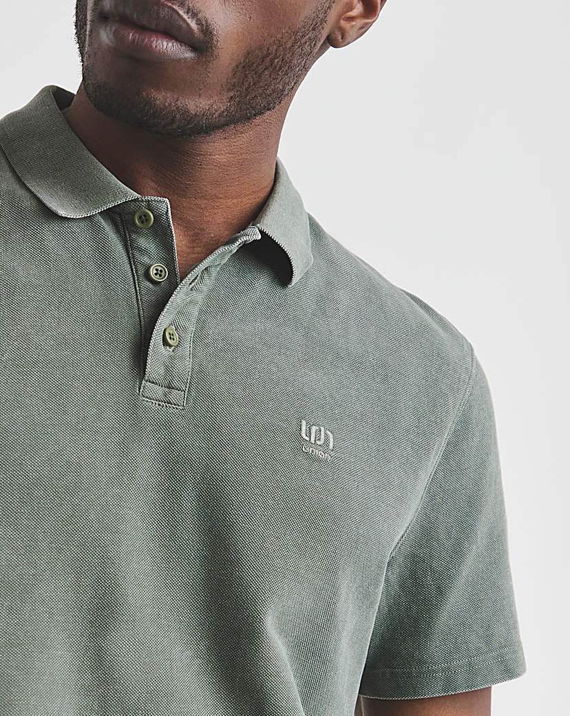Union Garment Dyed Pique Polo
