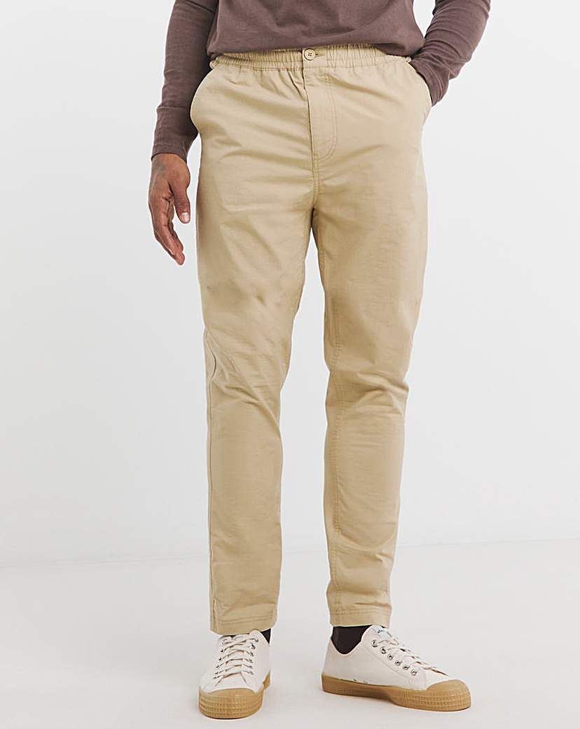 New In - Ripstop Tapered Elasticated Trouser