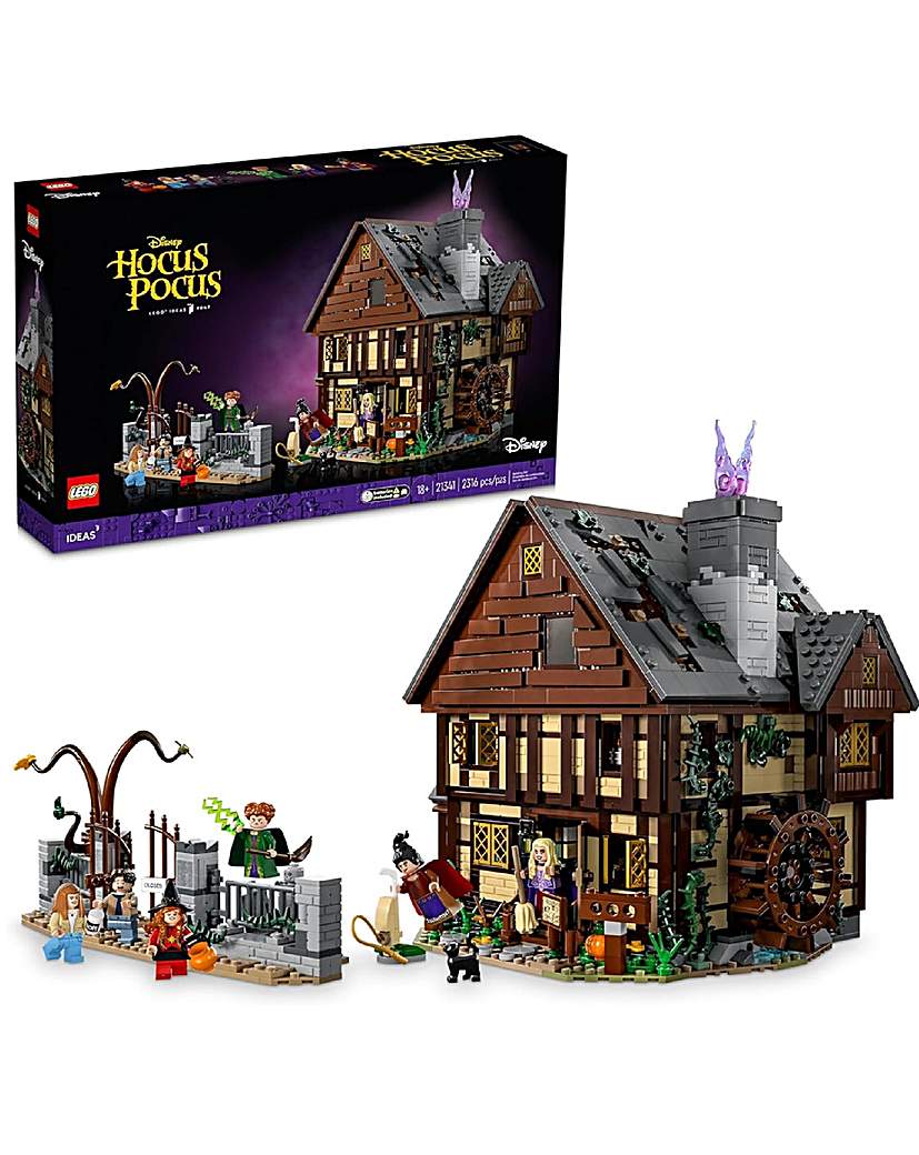 New In - LEGO Disney Hocus Pocus Cottage - 21341
