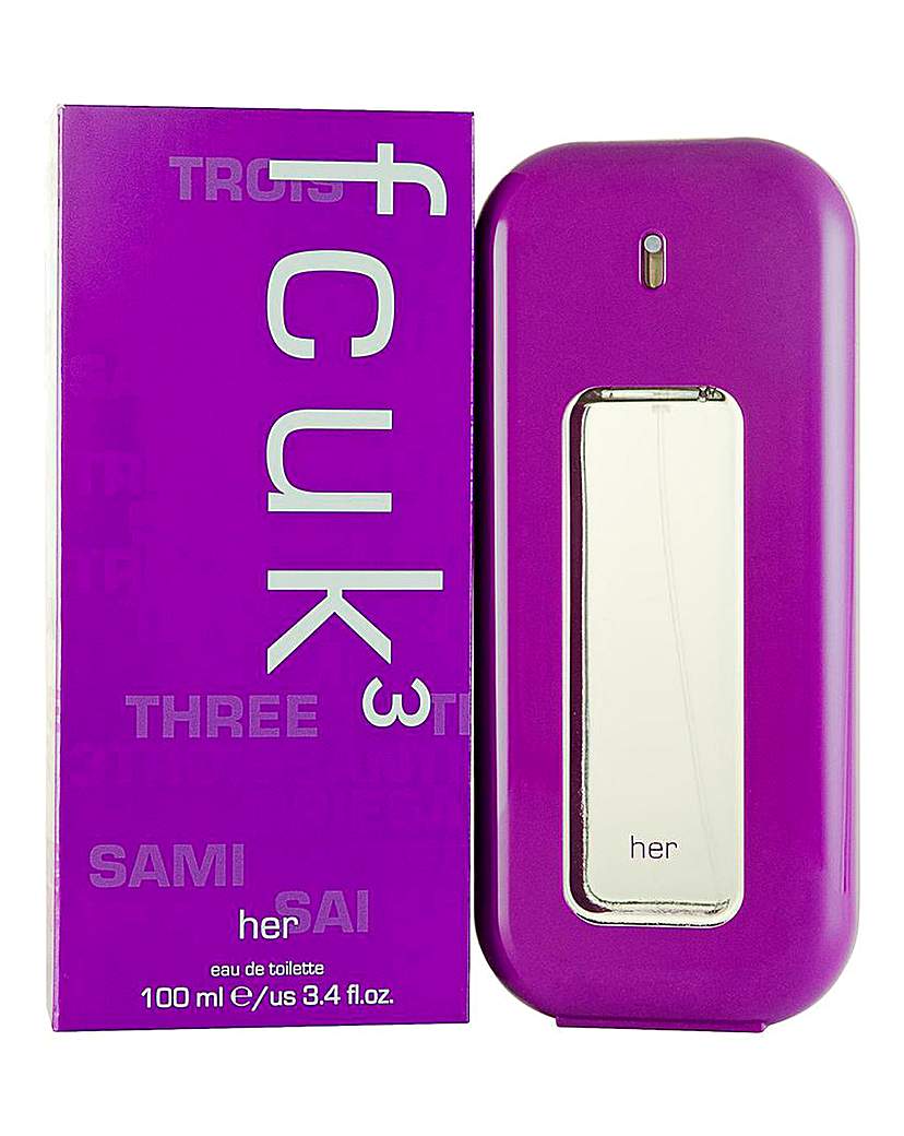 FCUK3 Her 100ml EDT