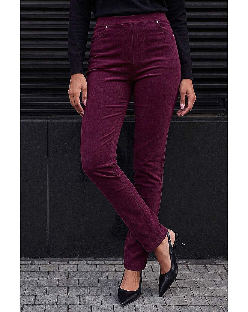 Roman Corduroy Straight Leg Trouser