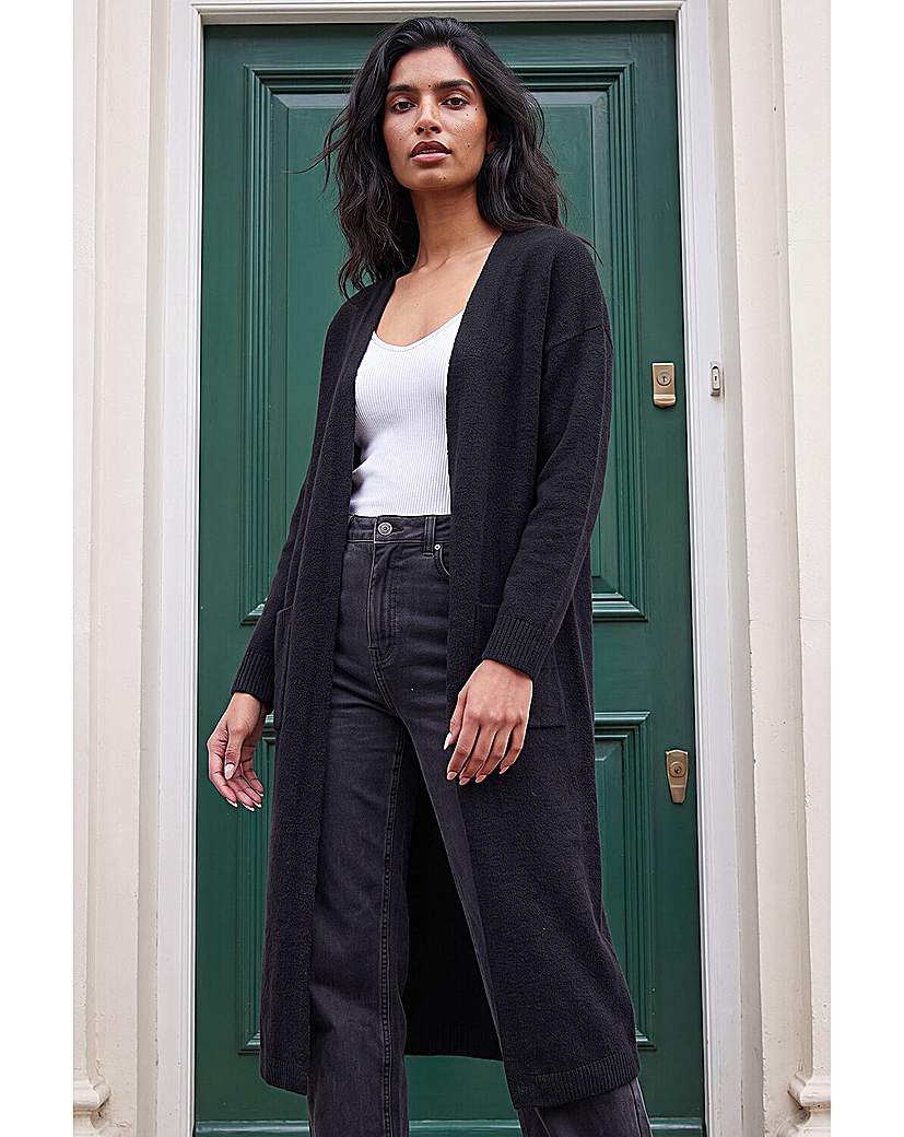 Roman Long Line Cardigan