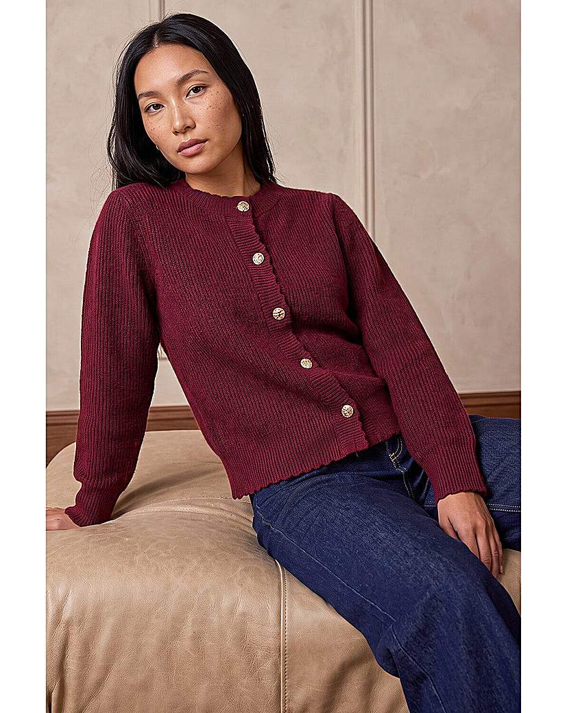 Roman Multi Button Knit Cardigan