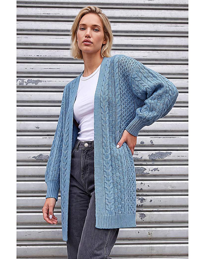 Roman Chunky Cable Cardigan