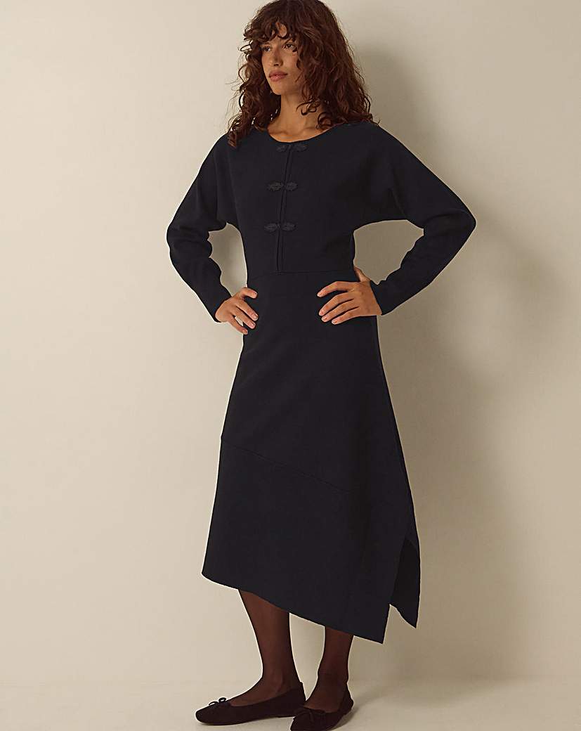 Monsoon Floy Knitted Midi Dress