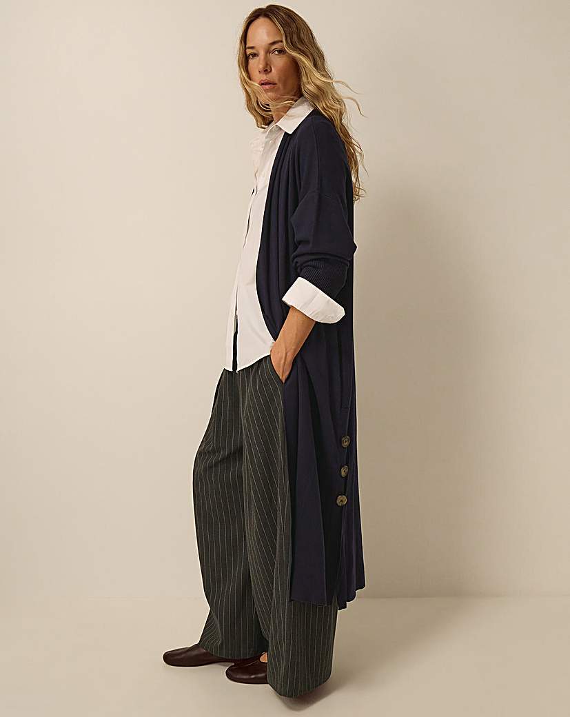 Monsoon Sadie Knit Longline Cardigan