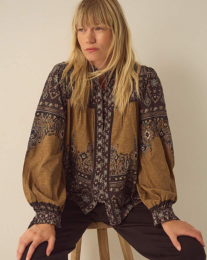 Monsoon Branwen Floral Print Blouse