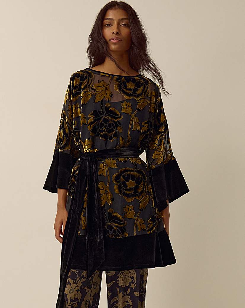 Monsoon Octavia Floral Tunic Dress