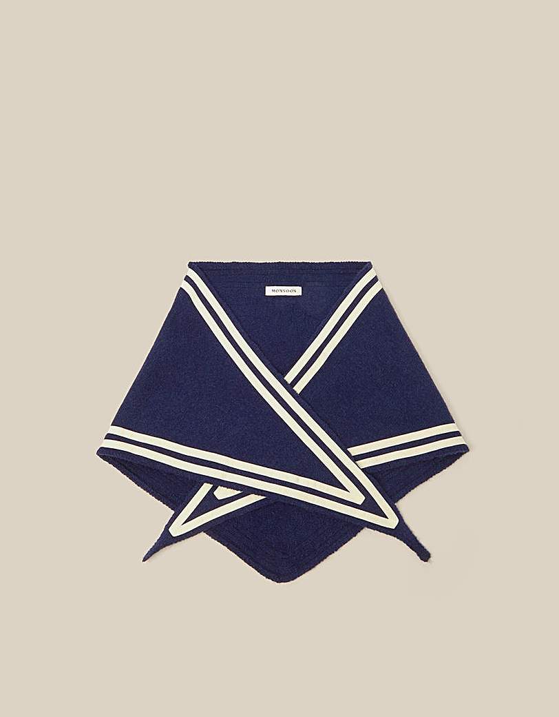 Monsoon Sana Sailor Triangle Scarf