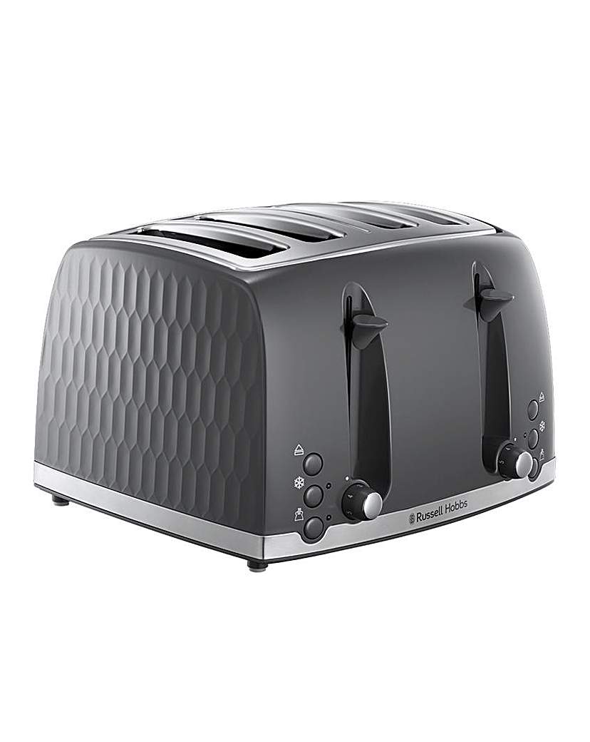 Russell Hobbs Honeycomb 4 Slice Toaster