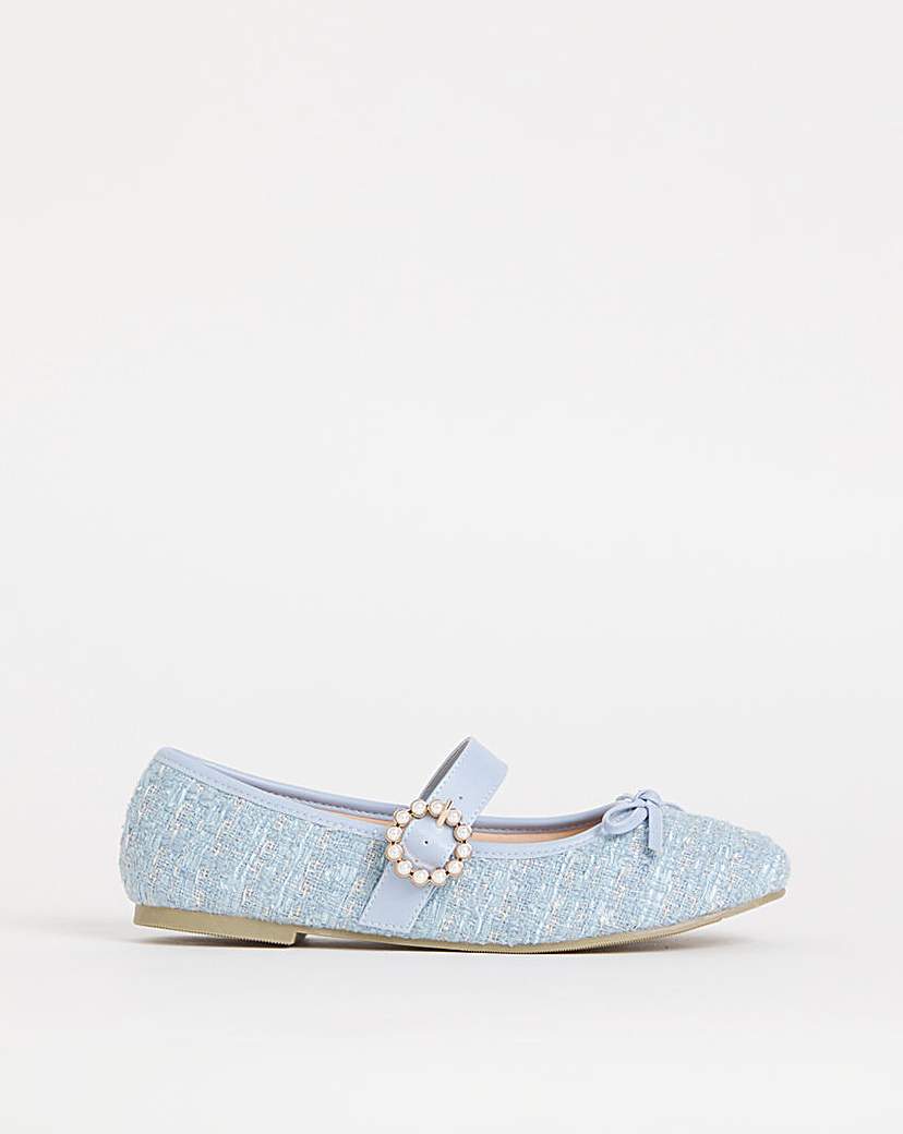 New In - Joe Browns Flat Mary Jane EEE fit