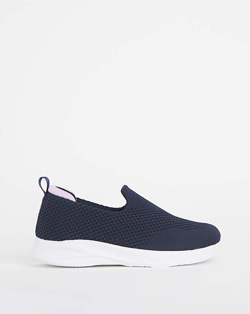 Cushion Walk Slip On Trainers EEE Fit