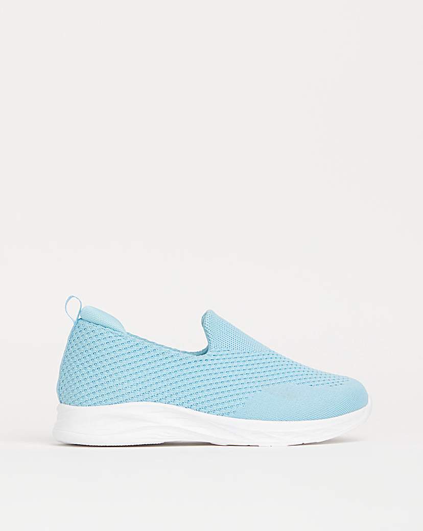 Cushion Walk Slip On Trainers EEE Fit