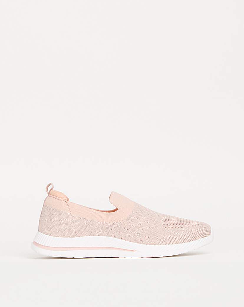 Cushion Walk Slip On Trainers EEE Fit