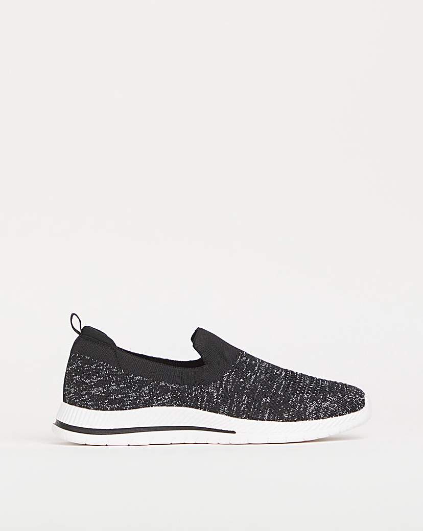 Cushion Walk Slip On Trainers EEE Fit