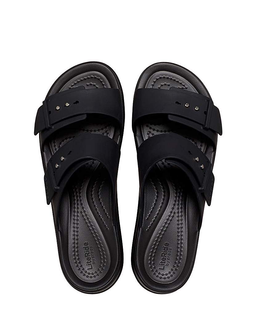 Crocs Brooklyn Low Wedge Slider Sandals
