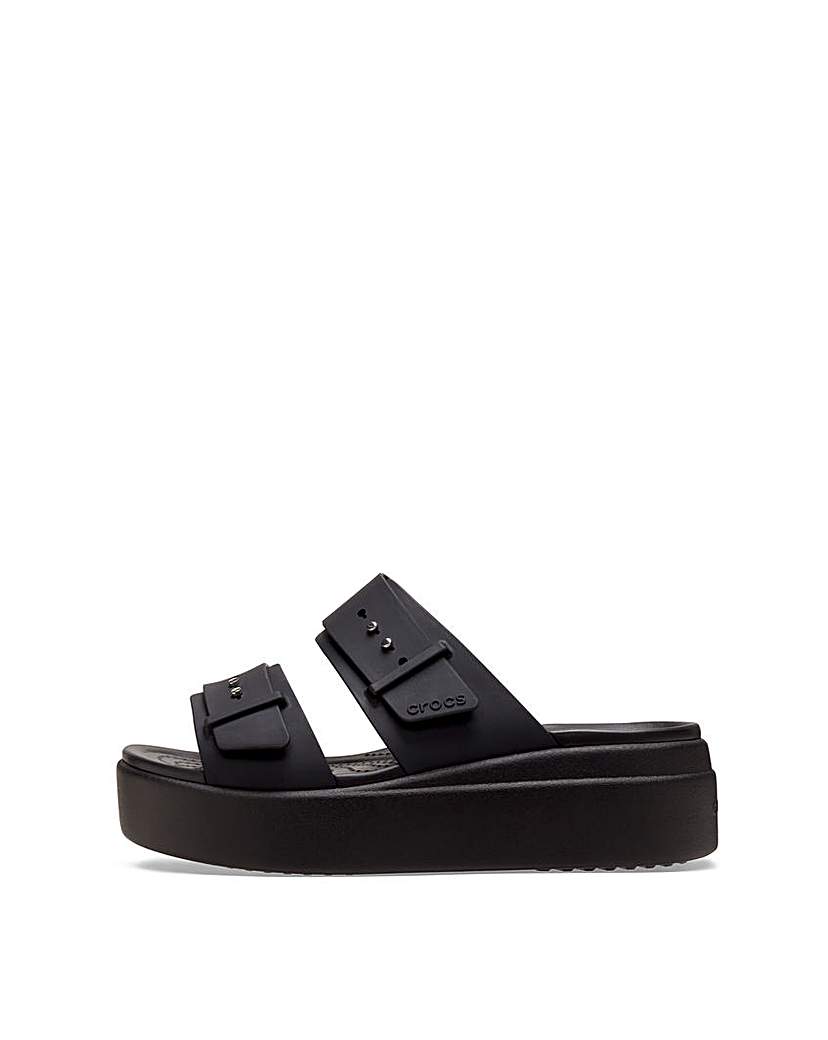 Crocs Brooklyn Low Wedge Slider Sandals