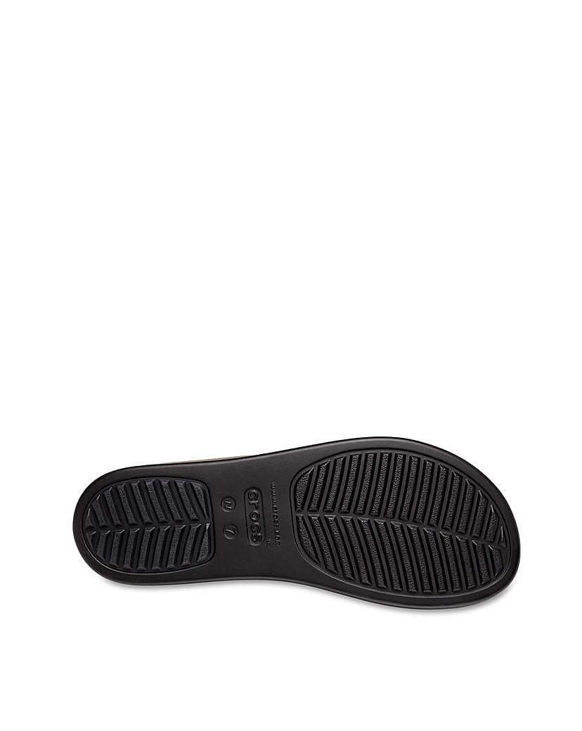 Crocs Brooklyn Low Wedge Slider Sandals