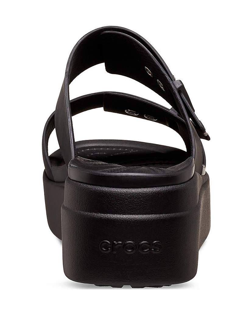 Crocs Brooklyn Low Wedge Slider Sandals
