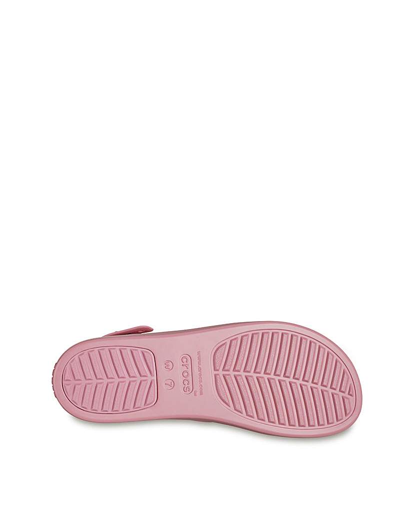 Crocs Brooklyn Woven Low Wedge Sandals