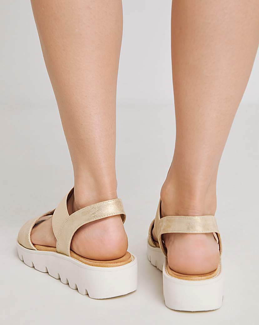 Heavenly Feet Ritz Sandals Ex Wide Fit