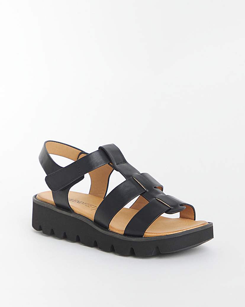Heavenly Feet Fisherman Sandals E Fit