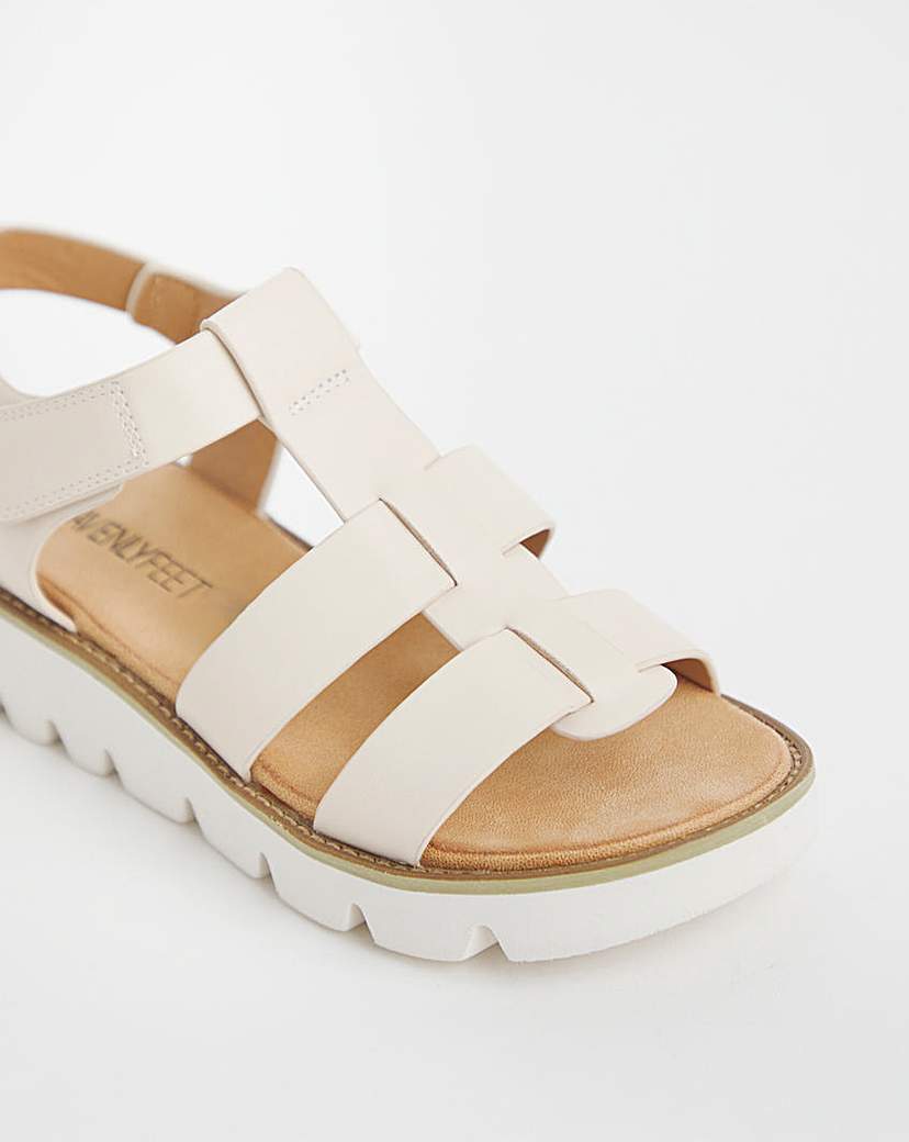Heavenly Feet Nature Sandals Wide Fit