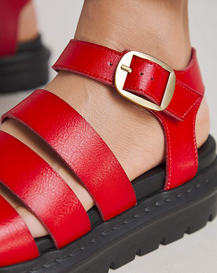 Heavenly Feet Saffron Sandals EE Fit