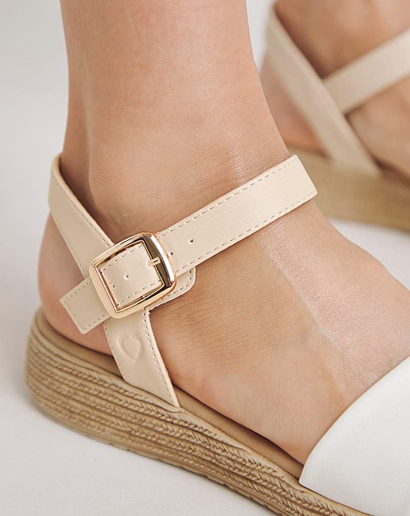 Heavenly Feet Sara Sandals Wide Fit