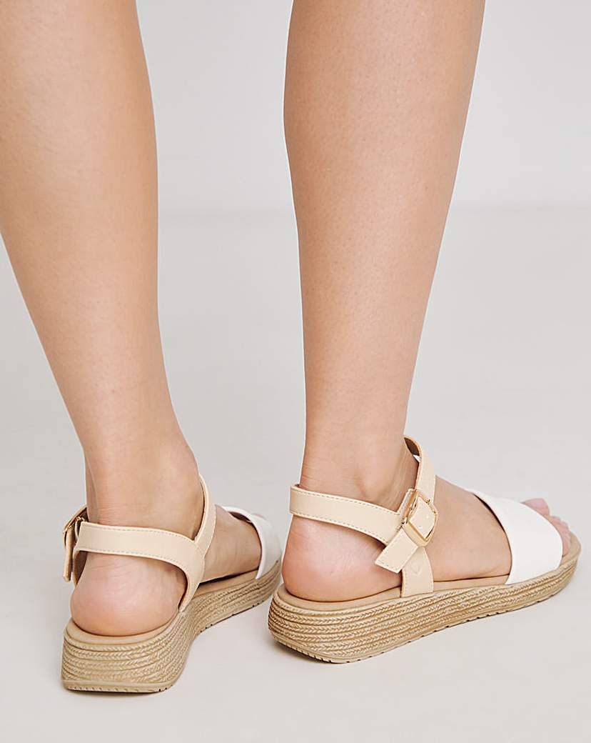 Heavenly Feet Sara Sandals Wide Fit
