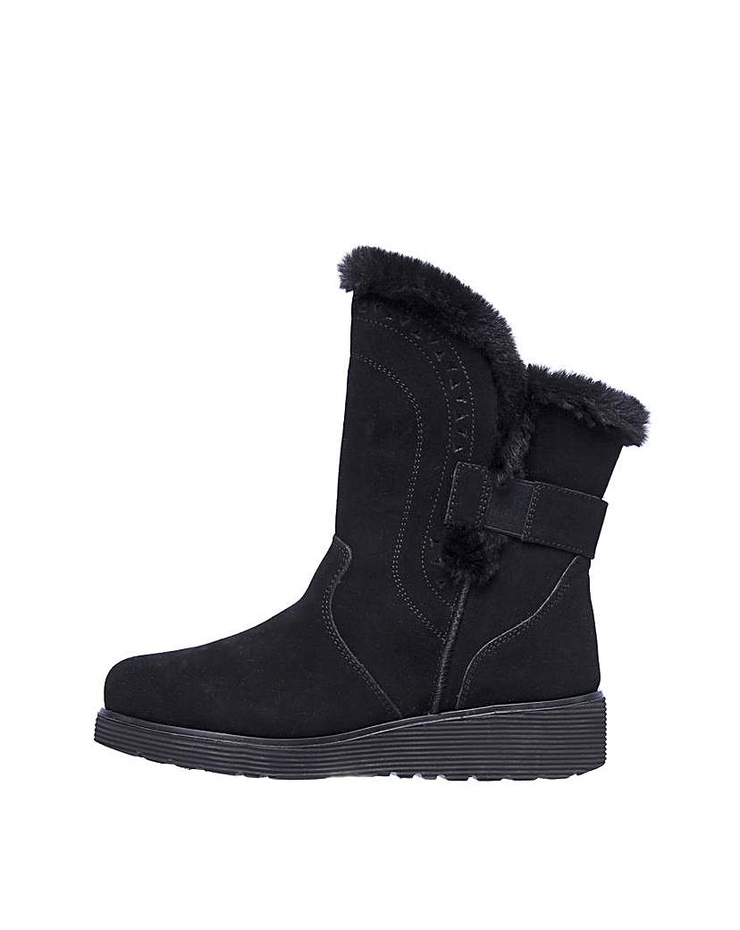 Skechers Keepsake Wedged Boots E Fit