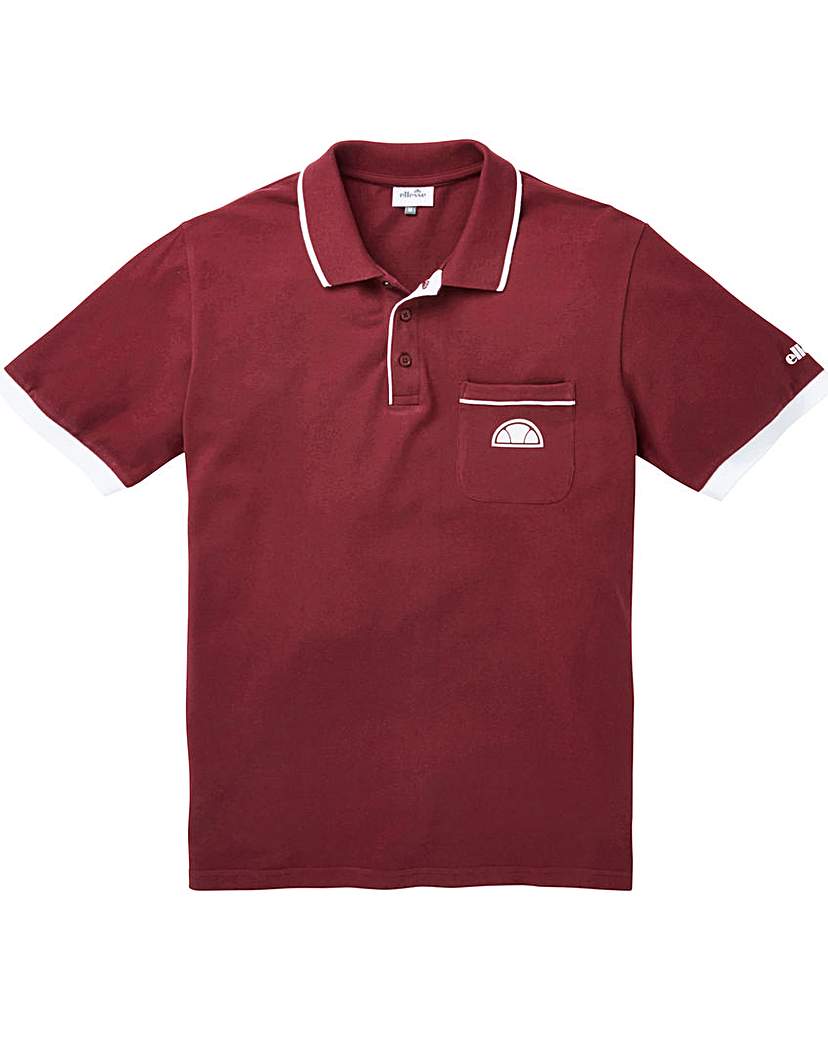 Image of Ellesse Bachman Pique Pocket Polo L