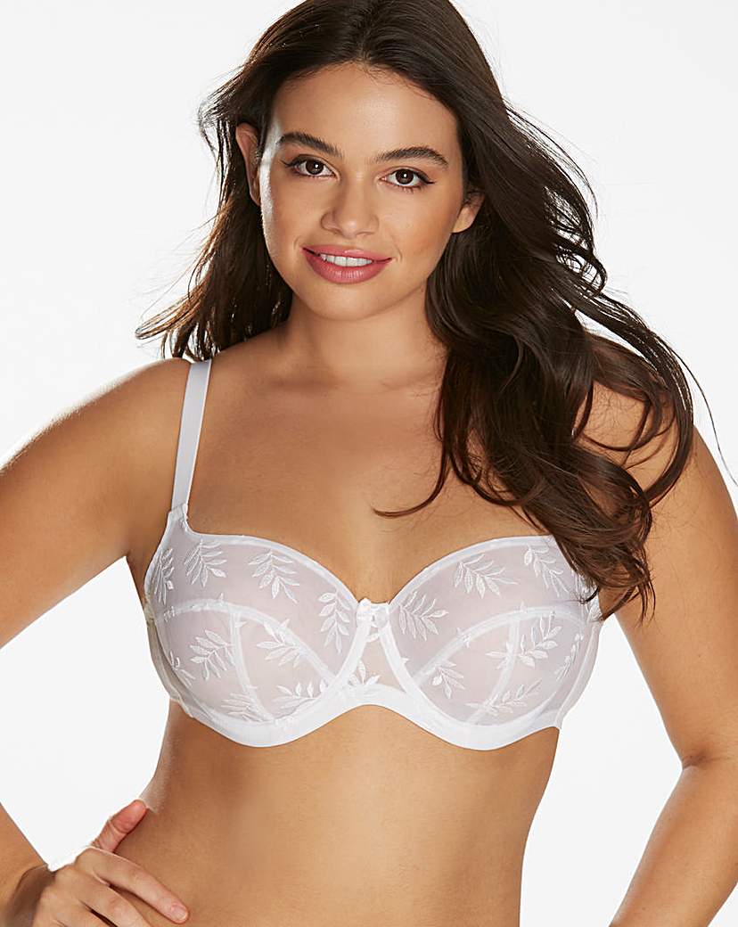 Image of Panache Tango II White Balcony Bra