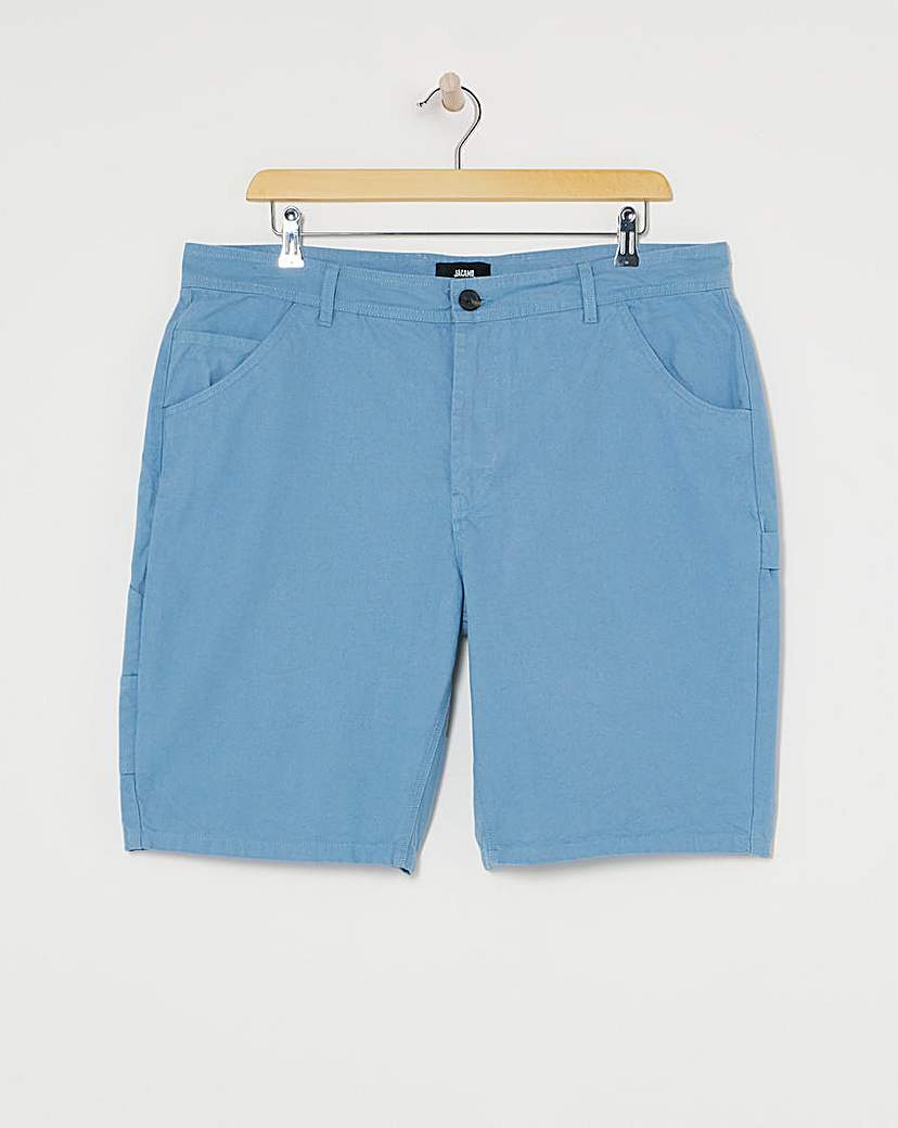 Garment Washed Carpenter Short