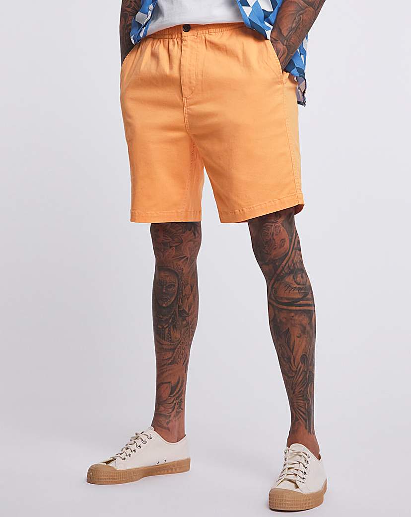 Full Elasticated Comfort Chino Short