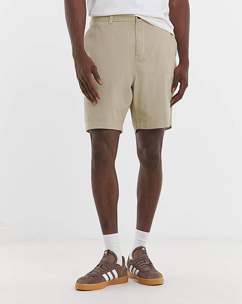 Linen Blend Chino Short