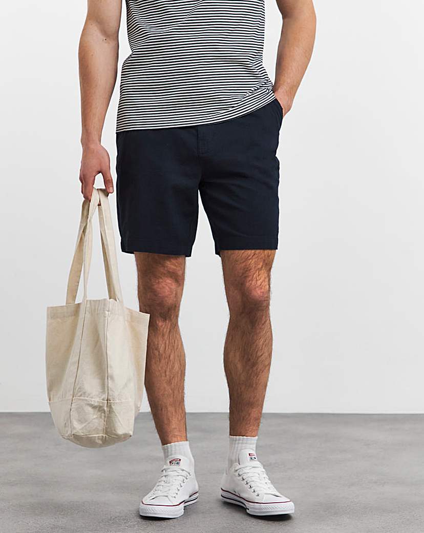 Linen Blend Chino Short