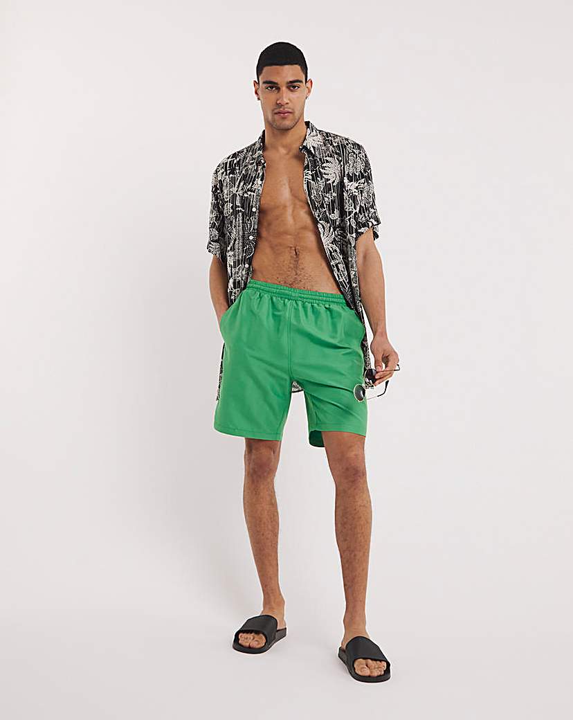 Long Length Quick Dry Swimshorts